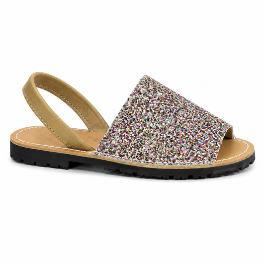 Avarca Menorquina Glitter Multicolor MOD 550