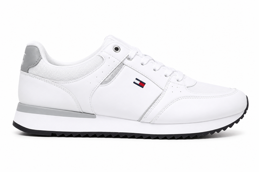 Sneaker Hombre Blanca/Gris Runner Tommy Hilfiger