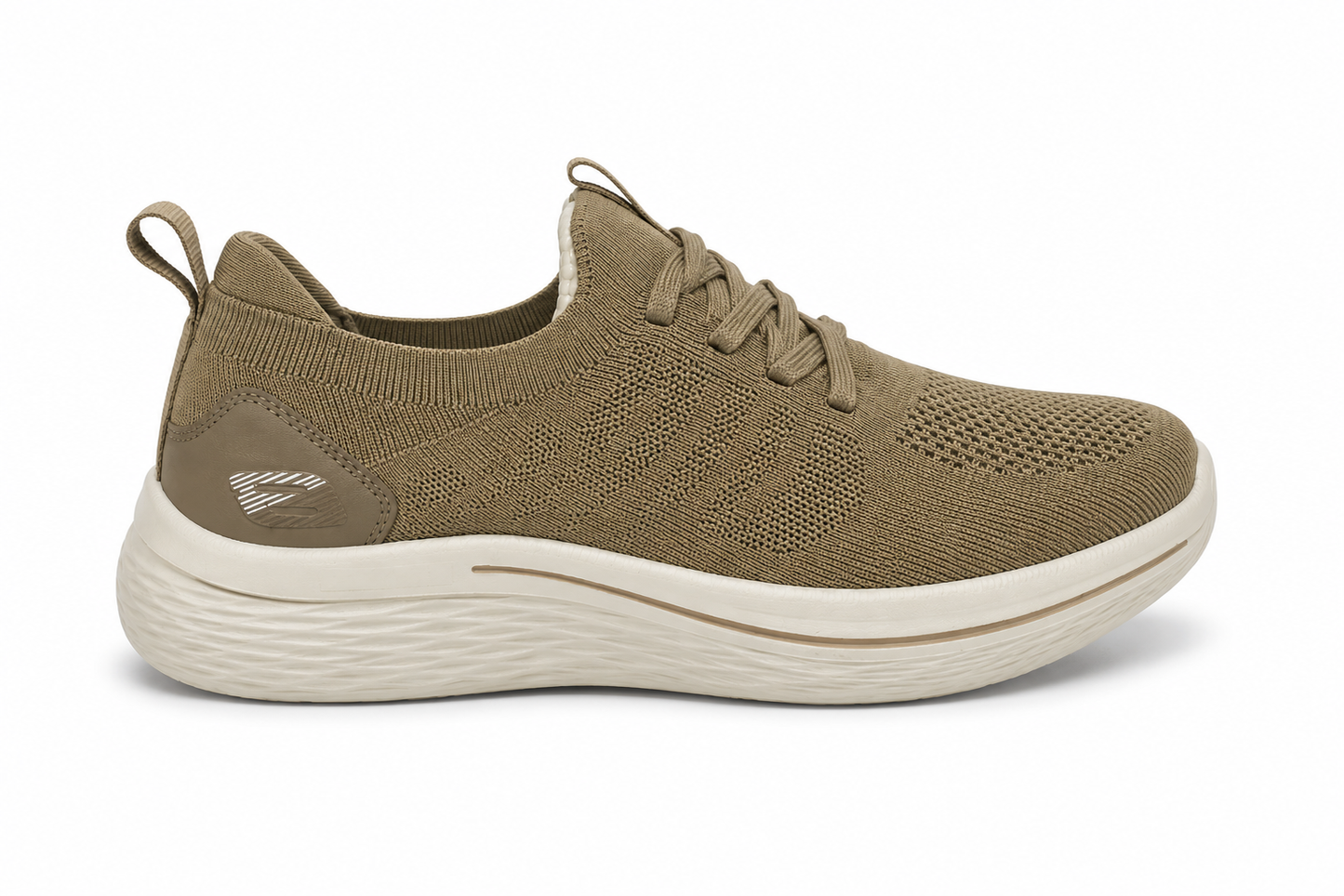 Zapatilla Deportiva Knit Khaki