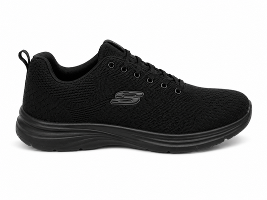 Zapatilla Deportiva Malla Negro Total