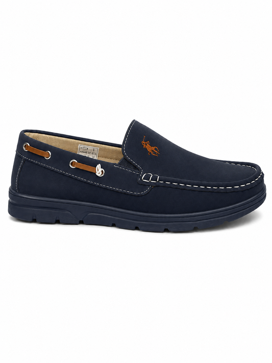 Mocasín Náutico Navy Nubuck